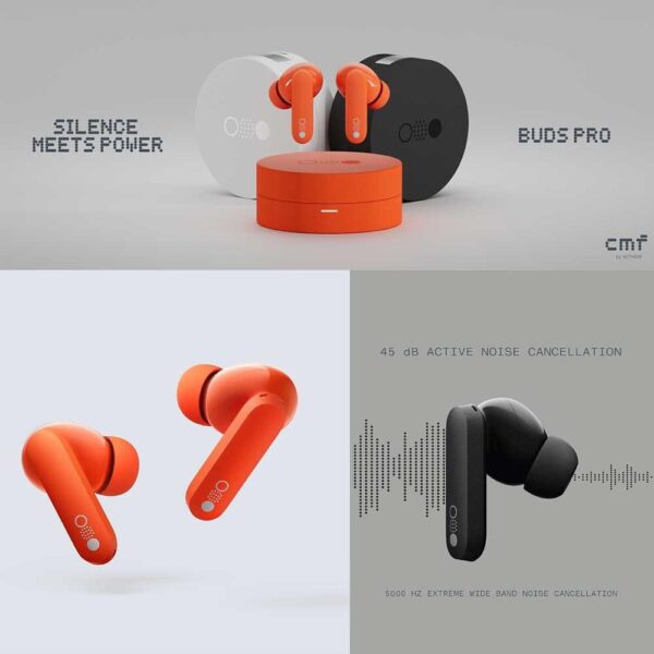⁦CMF buds pro⁩ - الصورة ⁦2⁩