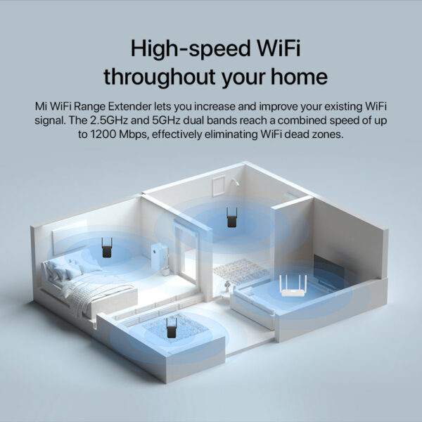 ⁦Xiaomi Mi WiFi Range Extender Pro Wi-Fi Repeater⁩ - الصورة ⁦3⁩