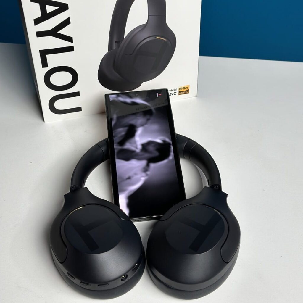 Haylou S35 ANC ワイヤレスヘッドホン ブラック ワイヤレスヘッドホン Haylou S35 ANC｜ノイズキャンセリング機能搭載