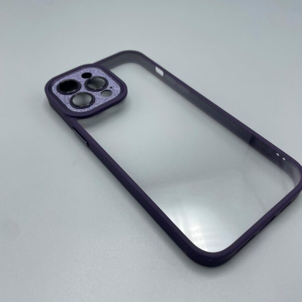 ⁦Antichoc iphone encase original Brillant purple⁩ - الصورة ⁦4⁩