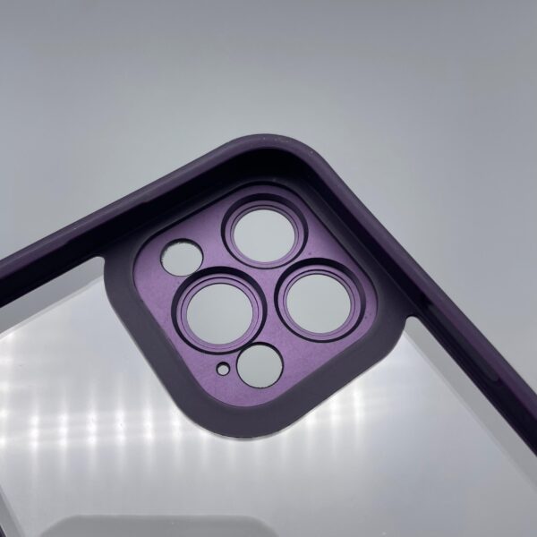 ⁦Antichoc iphone encase original Brillant purple⁩ - الصورة ⁦2⁩