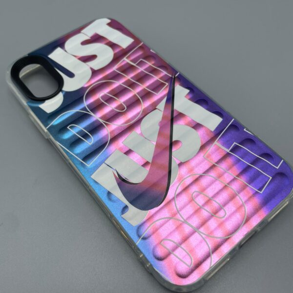 ⁦Antichoc iphone original Ipefet
Just do it purple⁩ - الصورة ⁦2⁩