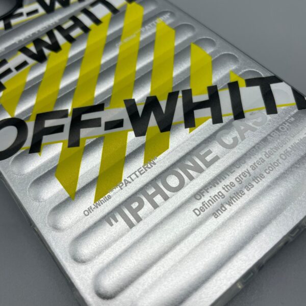 ⁦Antichoc iphone original Ipefet
Off white⁩ - الصورة ⁦4⁩