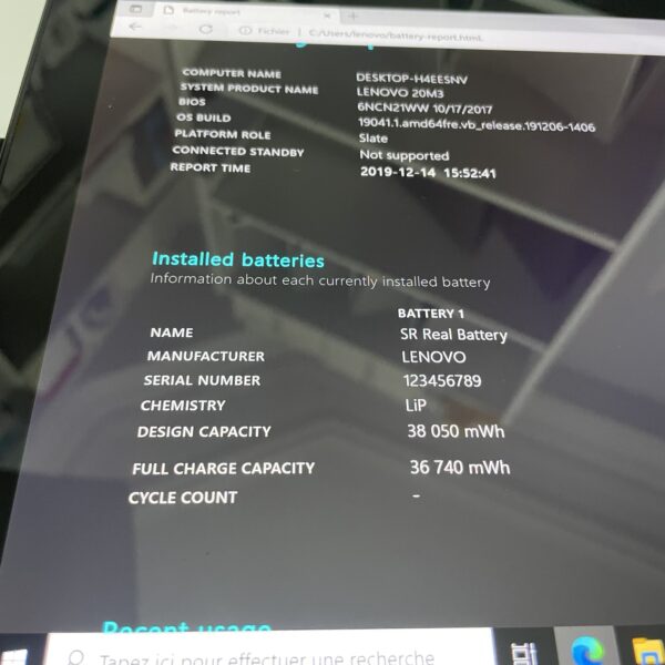 ⁦Lenovo IdeaPad Miix 520 Detachable⁩ - الصورة ⁦10⁩