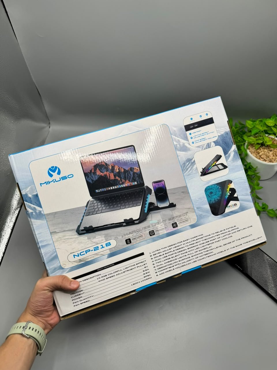 Mikuso NCP-218 Mianw-2 Cooler Pad - الصورة 2