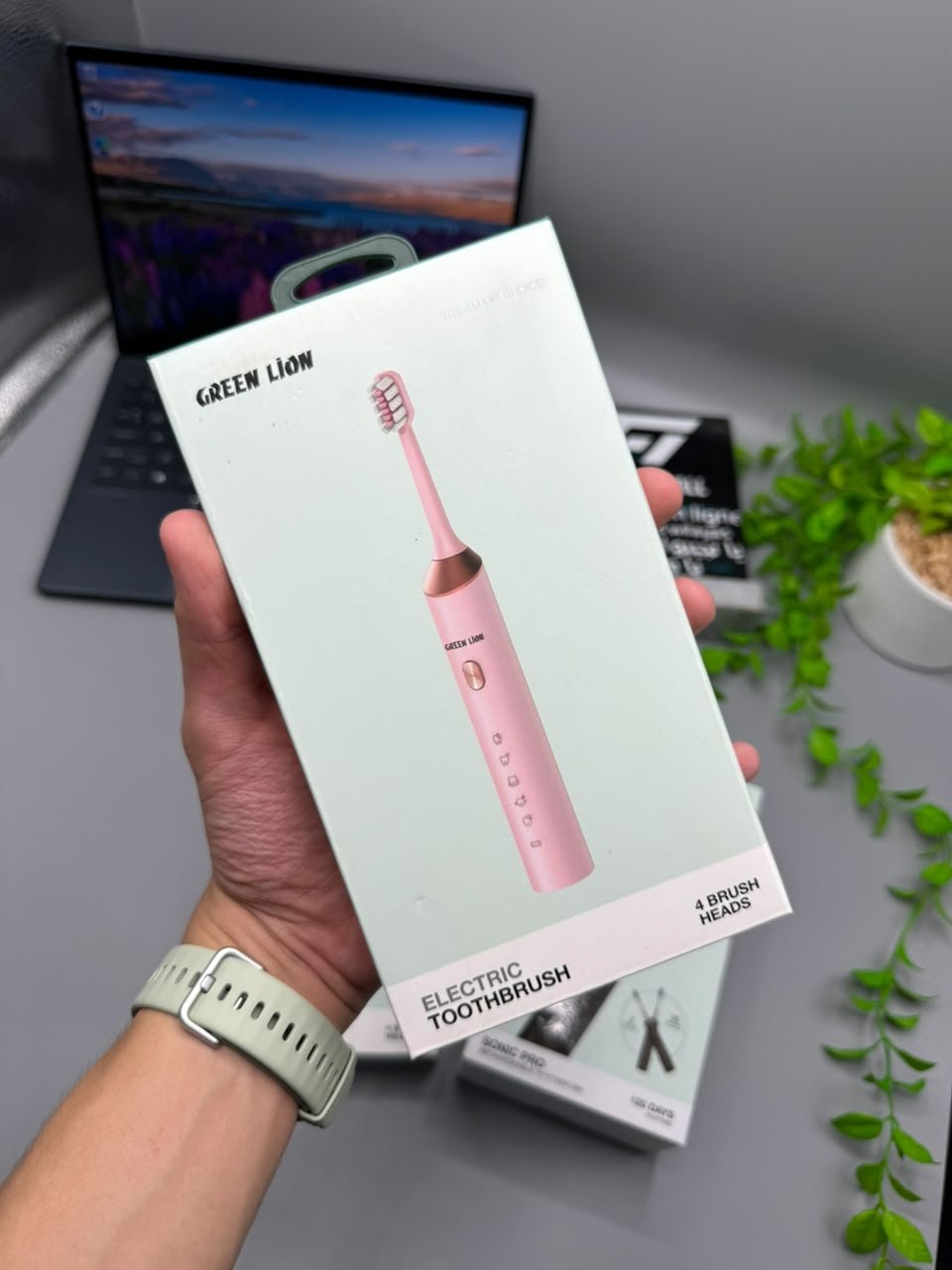 Green Lion Electric Toothbrush - الصورة 4